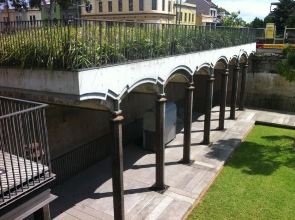 Paddington Reservoir rebuilt to provide public space, I was the Foreman on this stunning project